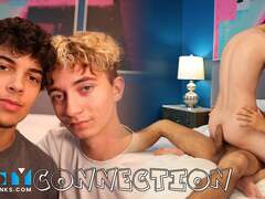 Jordan and Caleb Realize What They\'re Longing For: A Kinky Sans a condom Jock College Bang-out with Youthfull College Boys